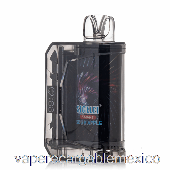 Vape Recargable Sigelei Smart Ac10000 Manzana Agria Desechable